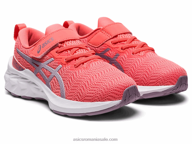 Asics papaya/violet dusk novablast 2 preşcolar ZF4644290