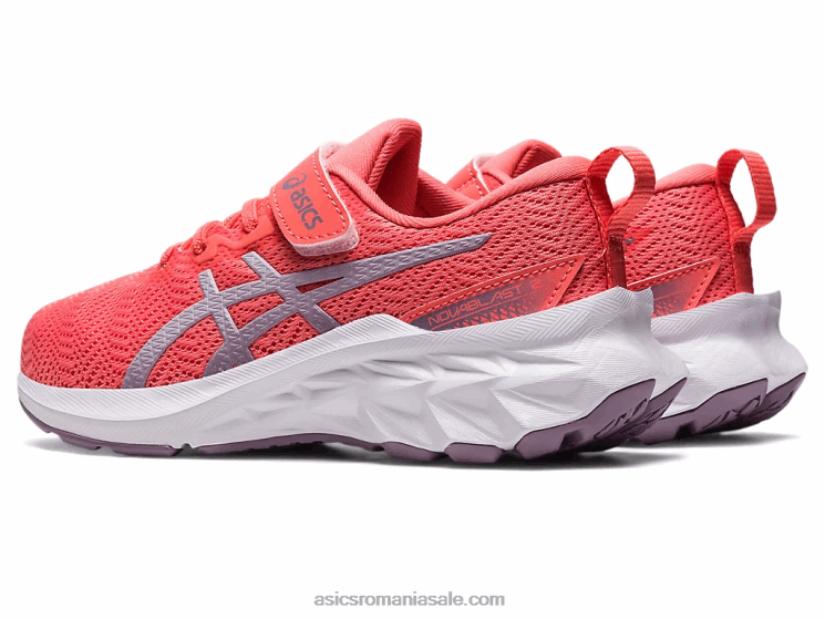 Asics papaya/violet dusk novablast 2 preşcolar ZF4644290