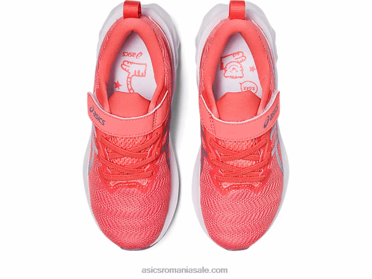 Asics papaya/violet dusk novablast 2 preşcolar ZF4644290