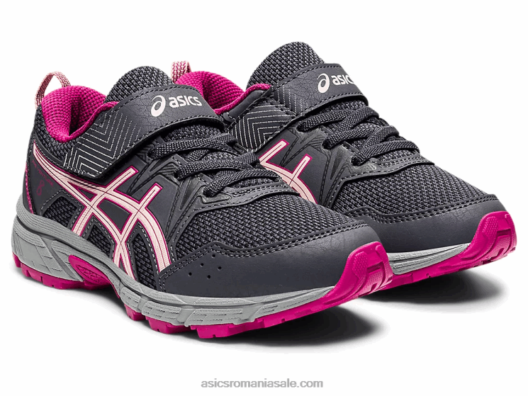 Asics purtător gri/briză pre venture 8 preşcolar ZF4644481