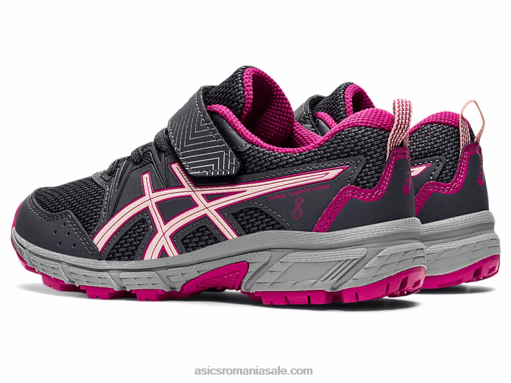 Asics purtător gri/briză pre venture 8 preşcolar ZF4644481