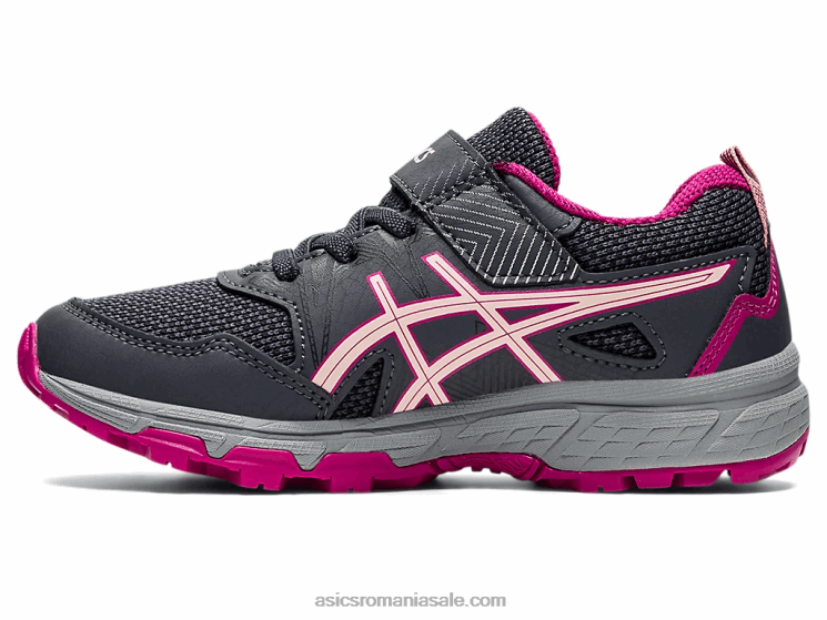 Asics purtător gri/briză pre venture 8 preşcolar ZF4644481