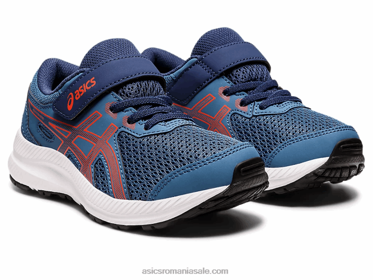 Asics roșii azur/cherry susțin 8 preșcolari ZF4644398