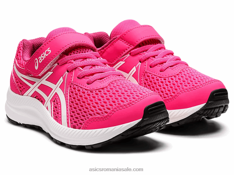 Asics roz glo/alb susțin 7 preșcolari ZF4644467