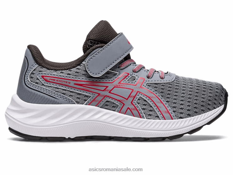 Asics sheet rock/rosu electric pre excite 9 preşcolar ZF4644298