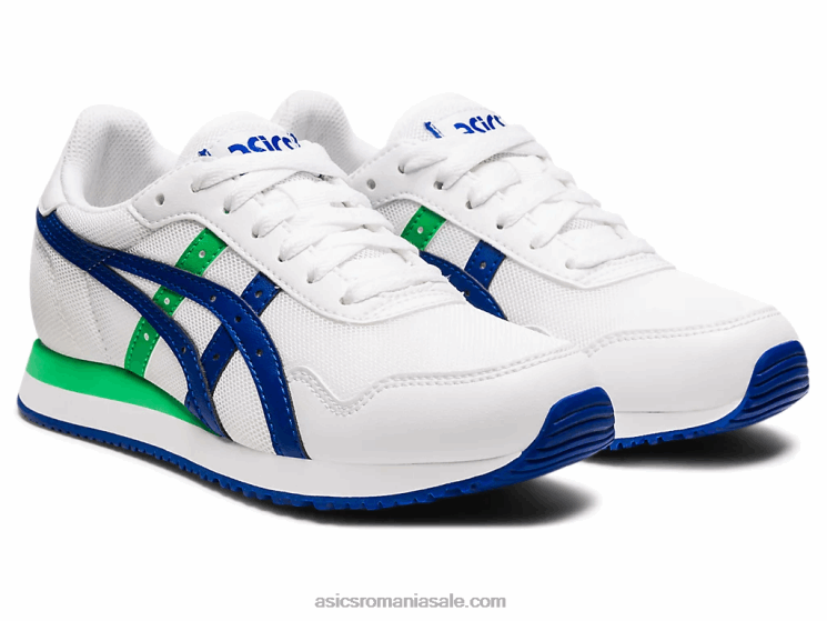Asics alb/albastru monaco școală primară Tiger Runner ZF4644500