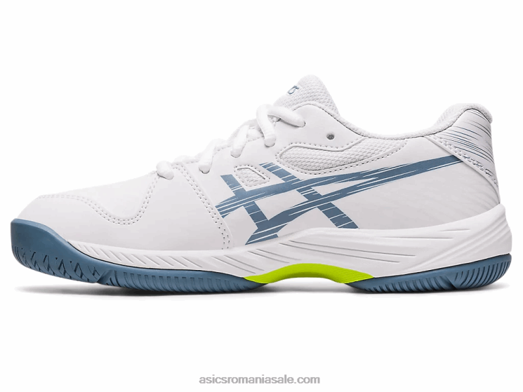 Asics alb/albastru oțel gel-joc școala de clasa a 9-a ZF4644267