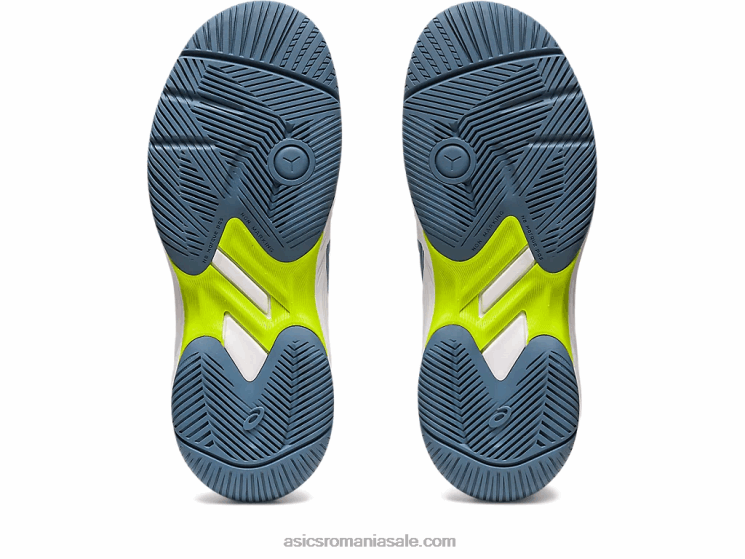 Asics alb/albastru oțel gel-joc școala de clasa a 9-a ZF4644267
