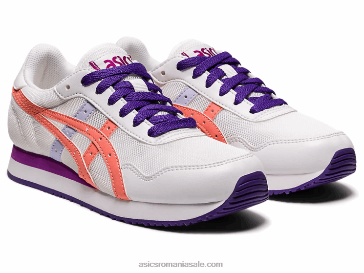 Asics alb/guava școală primară Tiger Runner ZF4644499