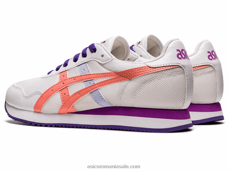Asics alb/guava școală primară Tiger Runner ZF4644499