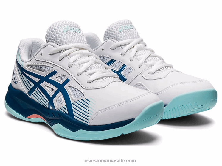 Asics alb/indigo deschis gel-joc școala de clasa a 8-a ZF4644492