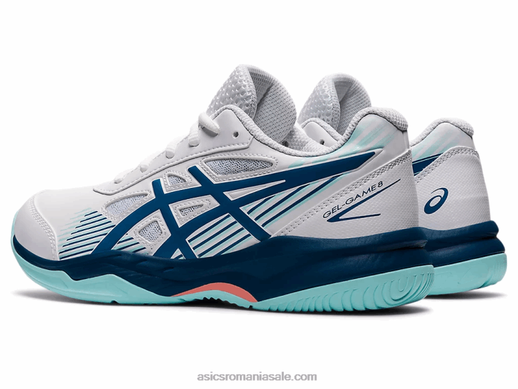 Asics alb/indigo deschis gel-joc școala de clasa a 8-a ZF4644492