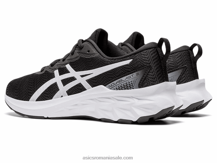 Asics alb negru școala clasa a 2-a novablast ZF4644473