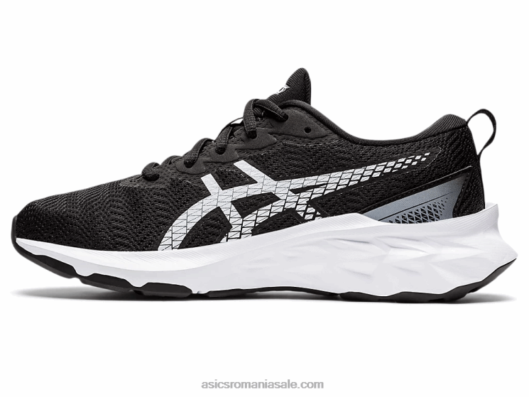 Asics alb negru școala clasa a 2-a novablast ZF4644473