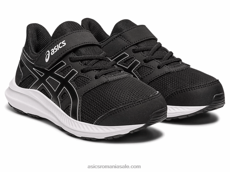 Asics alb negru jolt 4 preşcolar ZF4644262