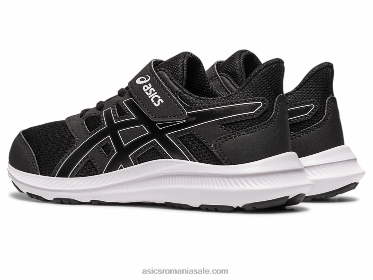 Asics alb negru jolt 4 preşcolar ZF4644262
