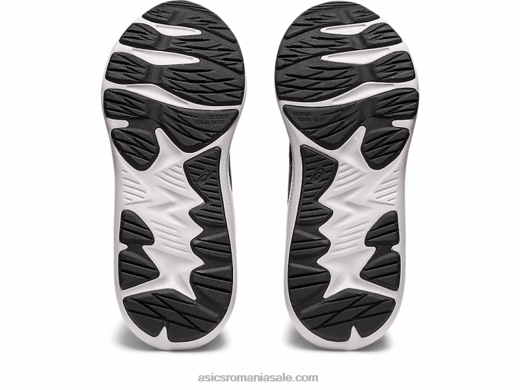 Asics alb negru jolt 4 preşcolar ZF4644262