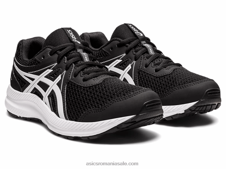 Asics alb negru susțin școala clasa a 7-a ZF4644542