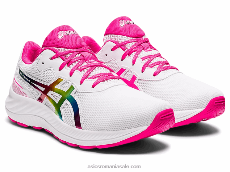 Asics alb/roz glo gel-excite școala clasa a 9-a ZF4644462