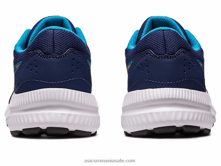 Asics albastru indigo/piersica soarelui susțin școala clasa a 8-a ZF4644286