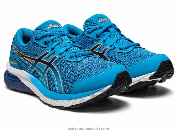 Asics albastru insula/piersica soarelui gel-cumulus școala clasa 24 ZF4644228
