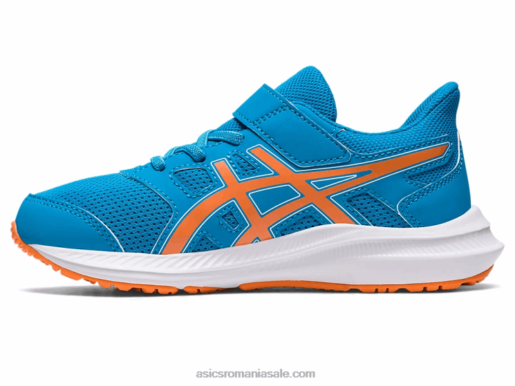 Asics albastru insula/piersica soarelui jolt 4 preşcolar ZF4644261