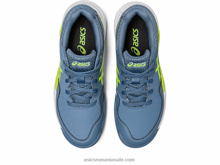 Asics albastru oțel/verde pericol gel-rezoluție școala clasa a 9-a ZF4644219