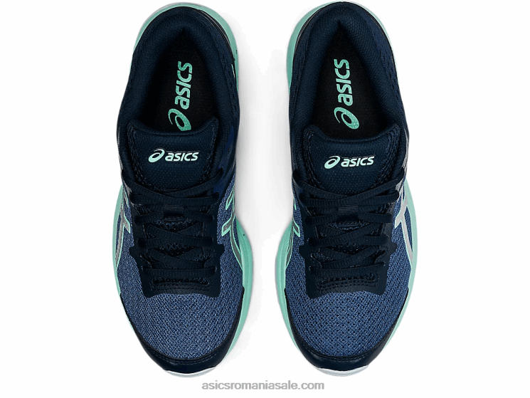 Asics albastru tunet/argintiu pur gt-1000 clasa a 10-a ZF4644434