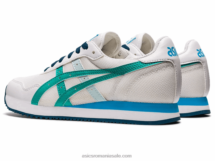 Asics bijuterie albă/baltică școală primară Tiger Runner ZF4644479
