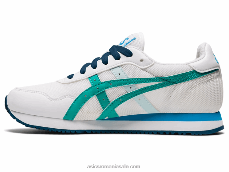 Asics bijuterie albă/baltică școală primară Tiger Runner ZF4644479