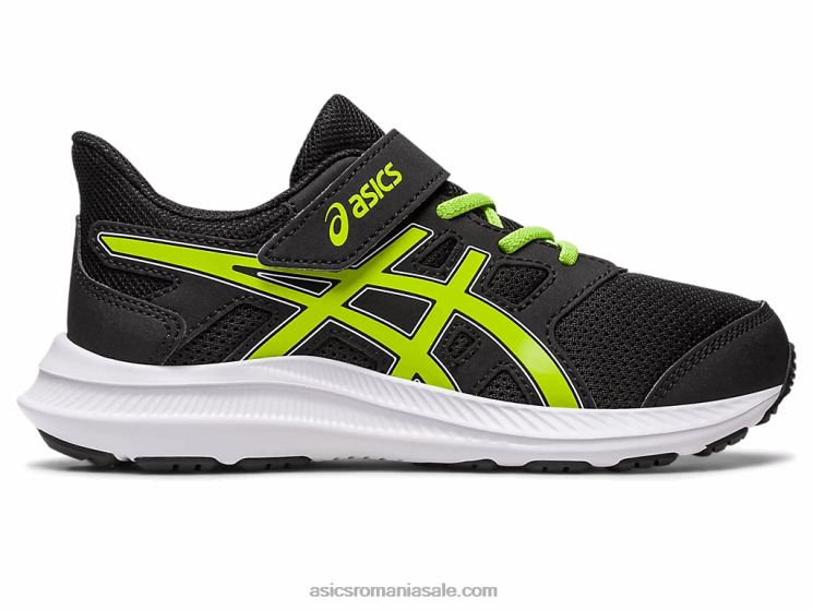 Asics coaja neagra/lamaie jolt 4 preşcolar ZF4644275