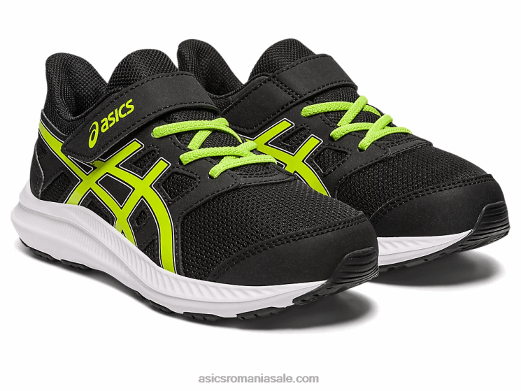 Asics coaja neagra/lamaie jolt 4 preşcolar ZF4644275