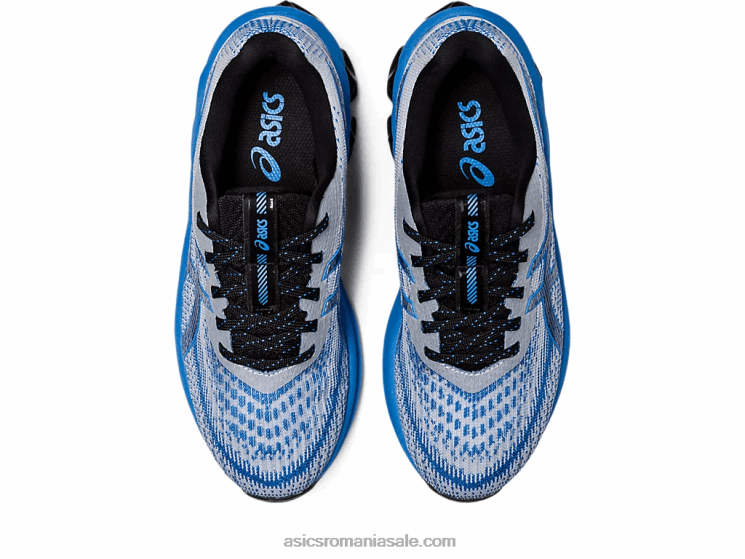 Asics coasta albastra/gri ghetar gel-quantum 180 şcoala clasa a vii ZF4644366