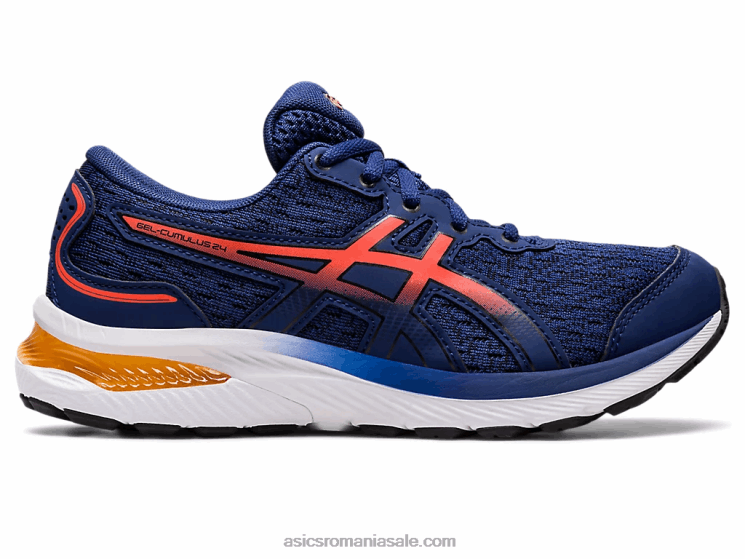 Asics deep ocean/roșii cherry gel-cumulus școala clasa 24 ZF4644364