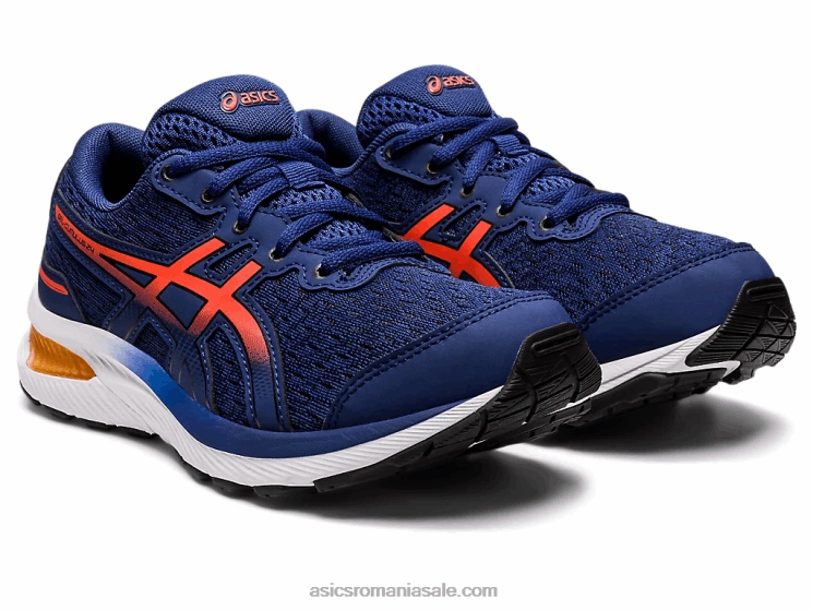 Asics deep ocean/roșii cherry gel-cumulus școala clasa 24 ZF4644364