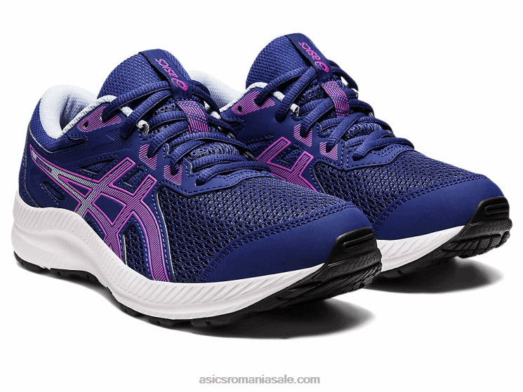 Asics dive blue/orhidee susțin școala clasa a 8-a ZF4644399