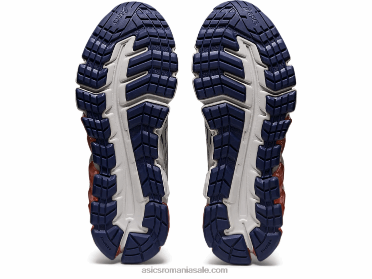 Asics gri ghețar/albastru tunet gel-quantum clasa 180 scoala ZF4644513