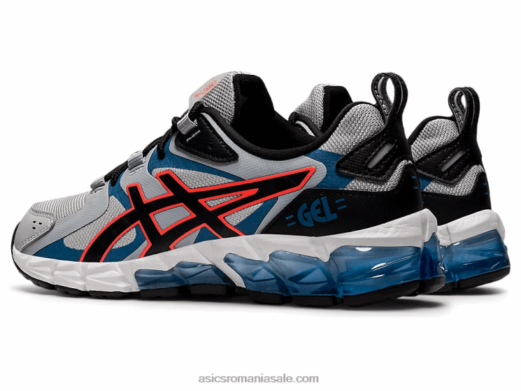 Asics gri ghețar/negru gel-quantum 180 şcoala clasa a 6-a ZF4644442