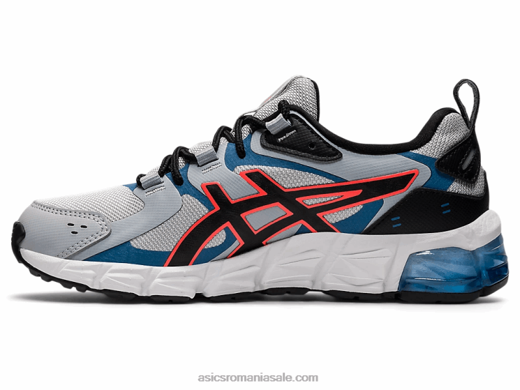 Asics gri ghețar/negru gel-quantum 180 şcoala clasa a 6-a ZF4644442