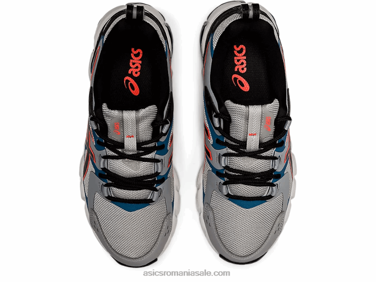 Asics gri ghețar/negru gel-quantum 180 şcoala clasa a 6-a ZF4644442