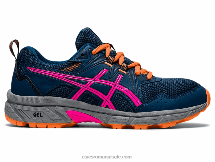 Asics mako albastru/roz glo gel-venture scoala clasa a 8-a ZF4644494