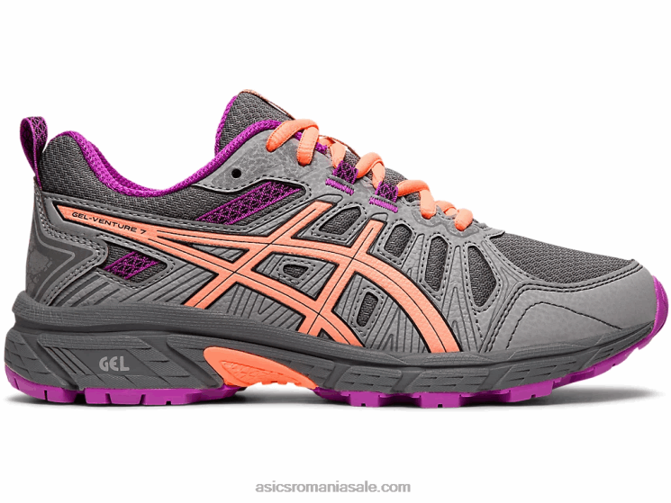 Asics metropola/negru gel-venture școala clasa a 7-a ZF4644569