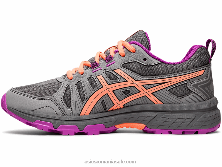 Asics metropola/negru gel-venture școala clasa a 7-a ZF4644569
