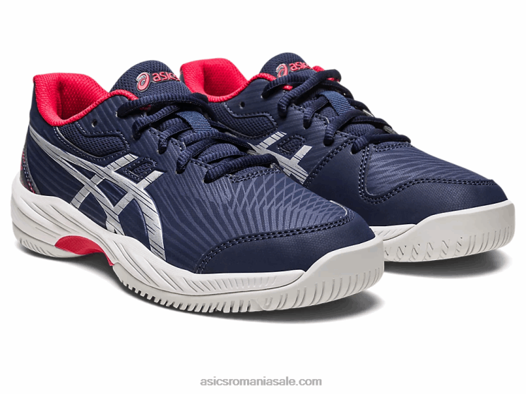 Asics miezul nopții/argint pur gel-joc școala de clasa a 9-a ZF4644273