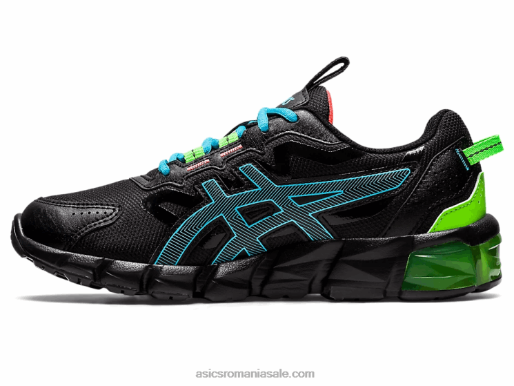 Asics negru/acvariu gel-quantum 90 clasa a 3-a scoala ZF4644373