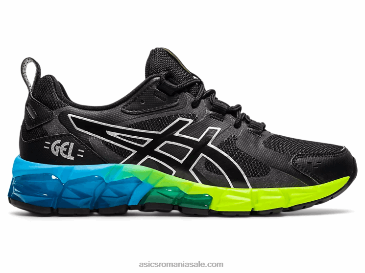 Asics negru/aizuri albastru gel-quantum 180 şcoala clasa a 6-a ZF4644315