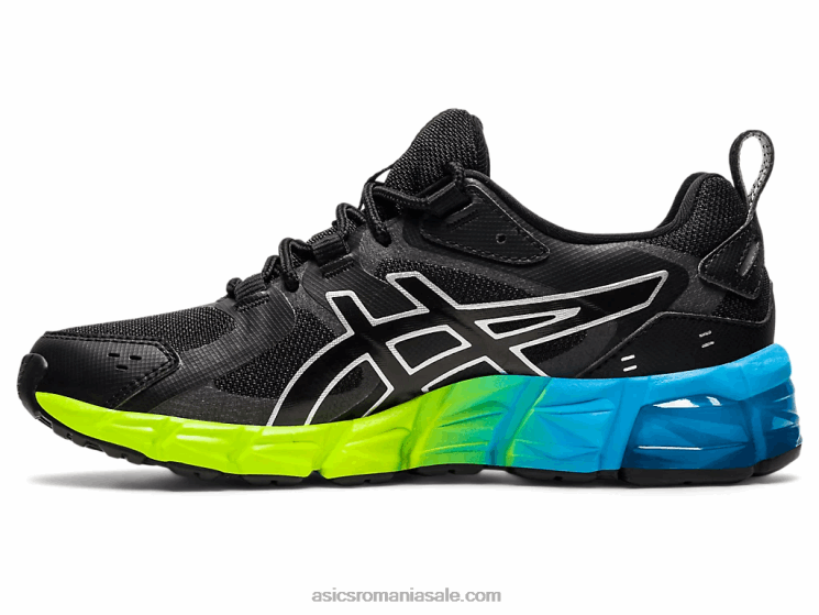 Asics negru/aizuri albastru gel-quantum 180 şcoala clasa a 6-a ZF4644315