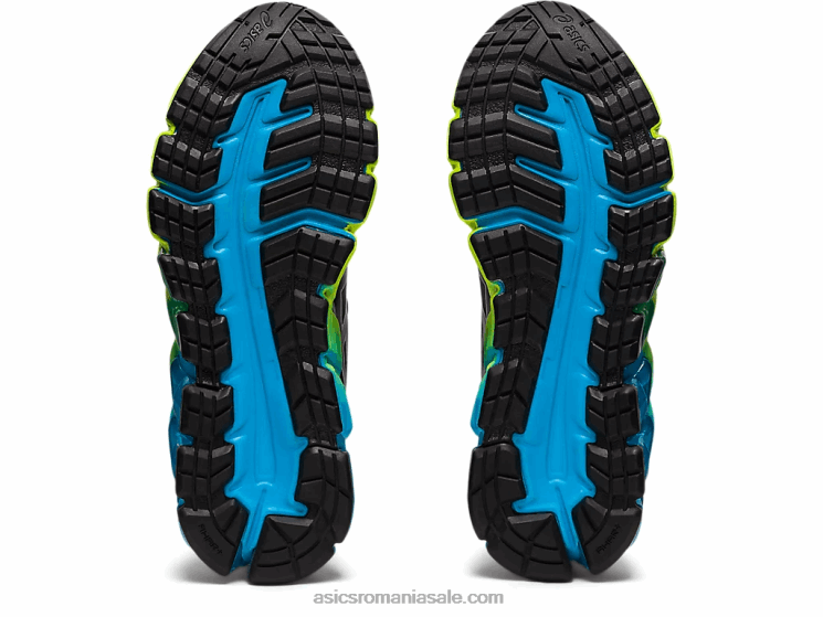 Asics negru/aizuri albastru gel-quantum 180 şcoala clasa a 6-a ZF4644315