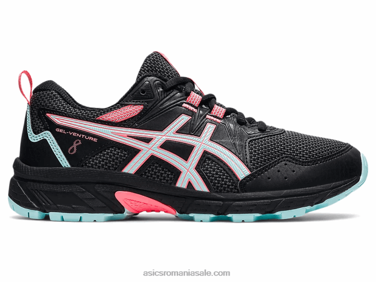 Asics negru/albastru clar gel-venture scoala clasa a 8-a ZF4644510