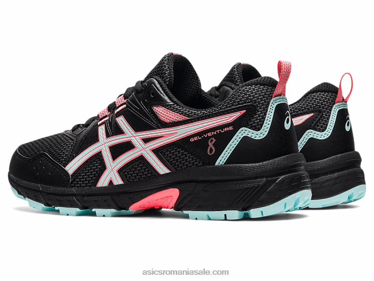Asics negru/albastru clar gel-venture scoala clasa a 8-a ZF4644510